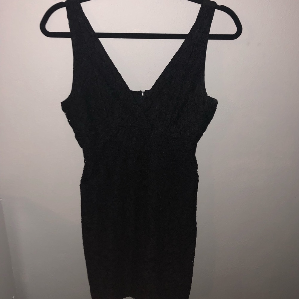 Romeo + Juliet Couture little black lace dress